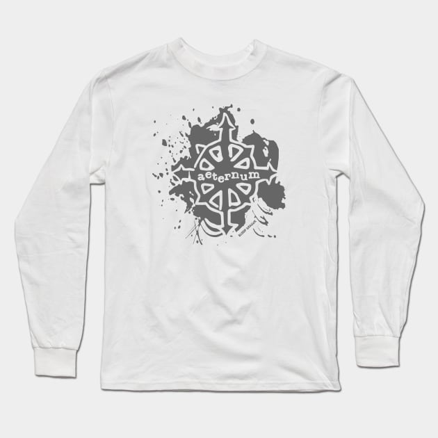 Aeternum Long Sleeve T-Shirt by Blood Draugr